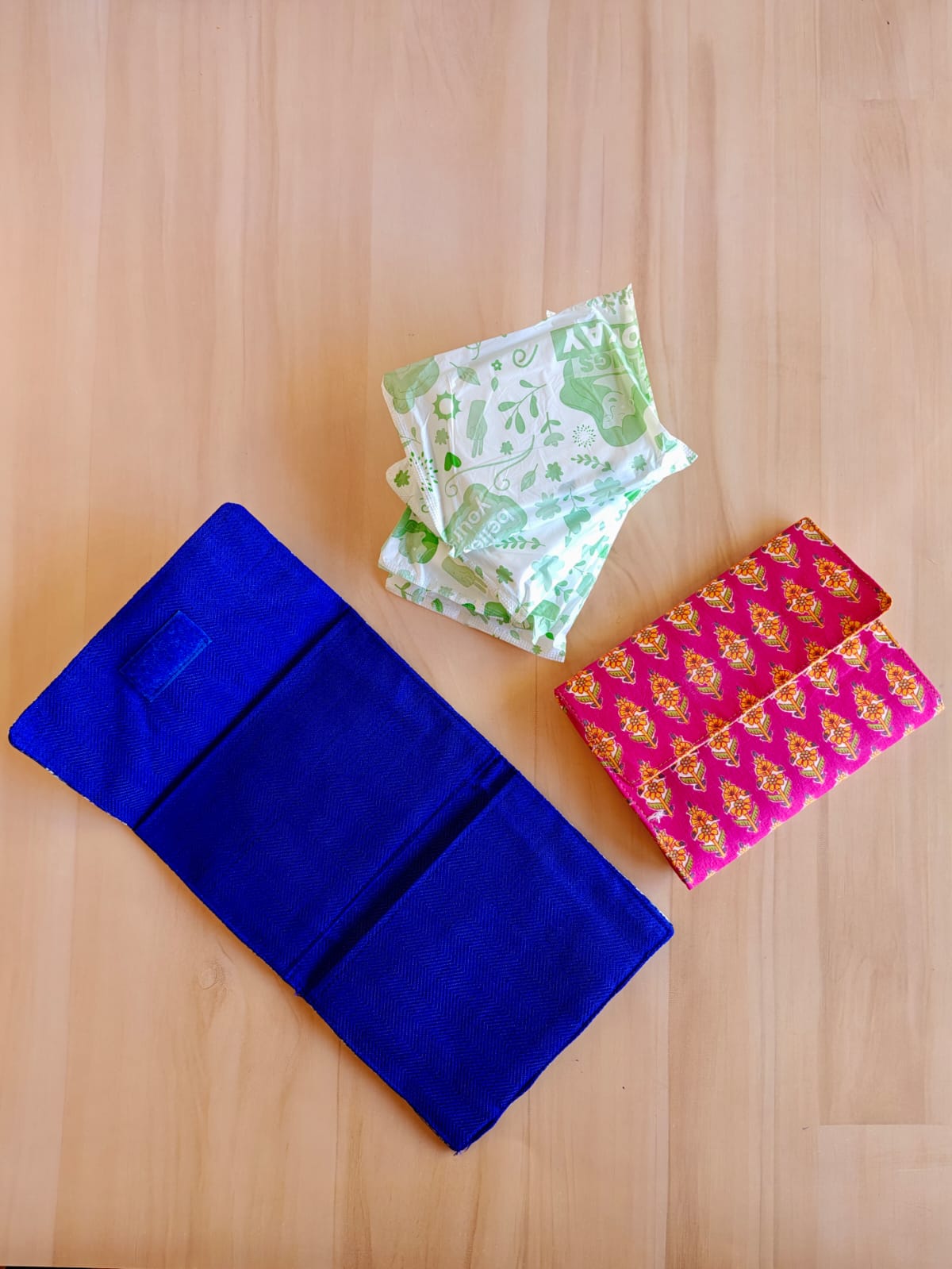 TriFold Privacy Pouch PDF Sewing Pattern | Sanitary Pad Pouch | Beginner Friendly