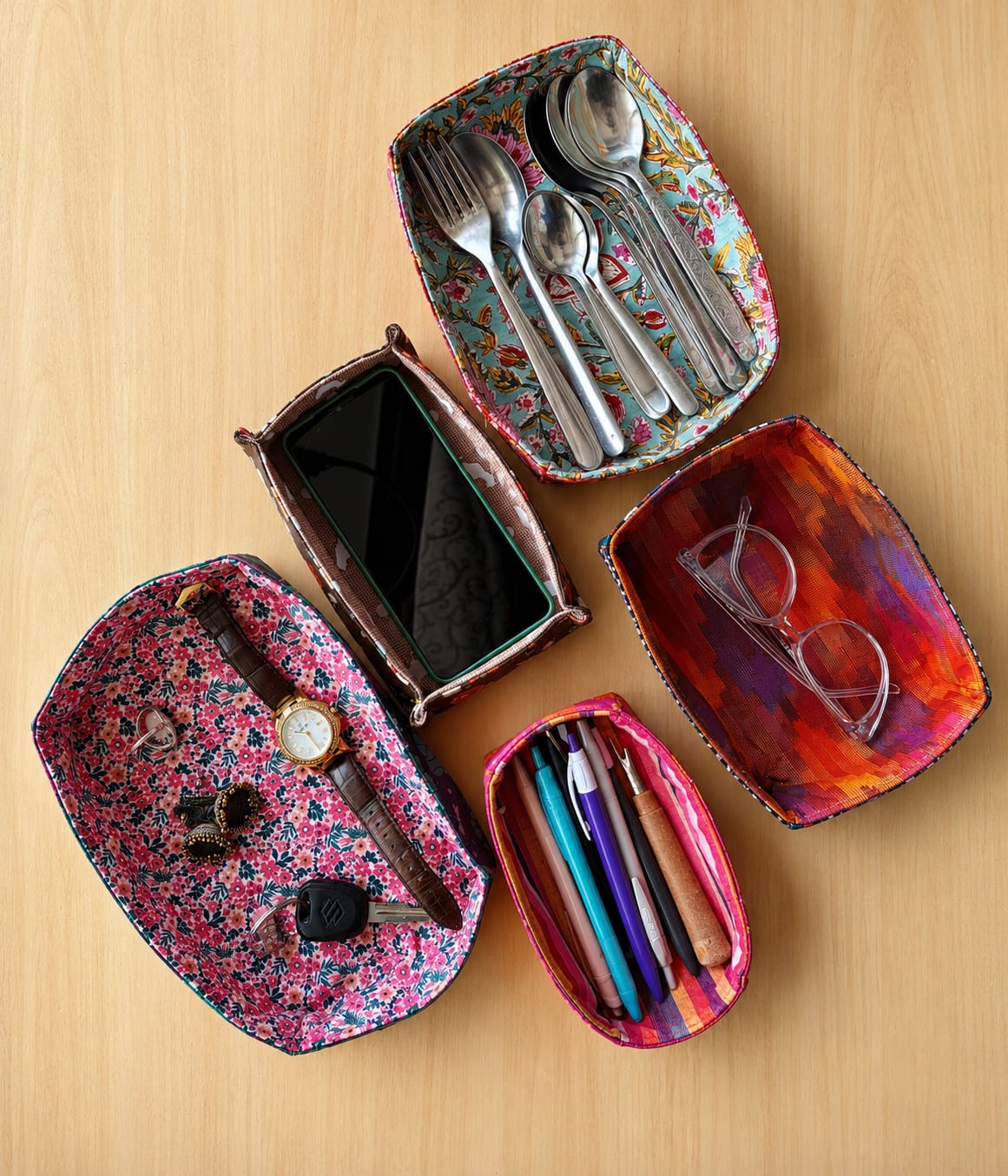 DIY Fabric Tray PDF Sewing Pattern
